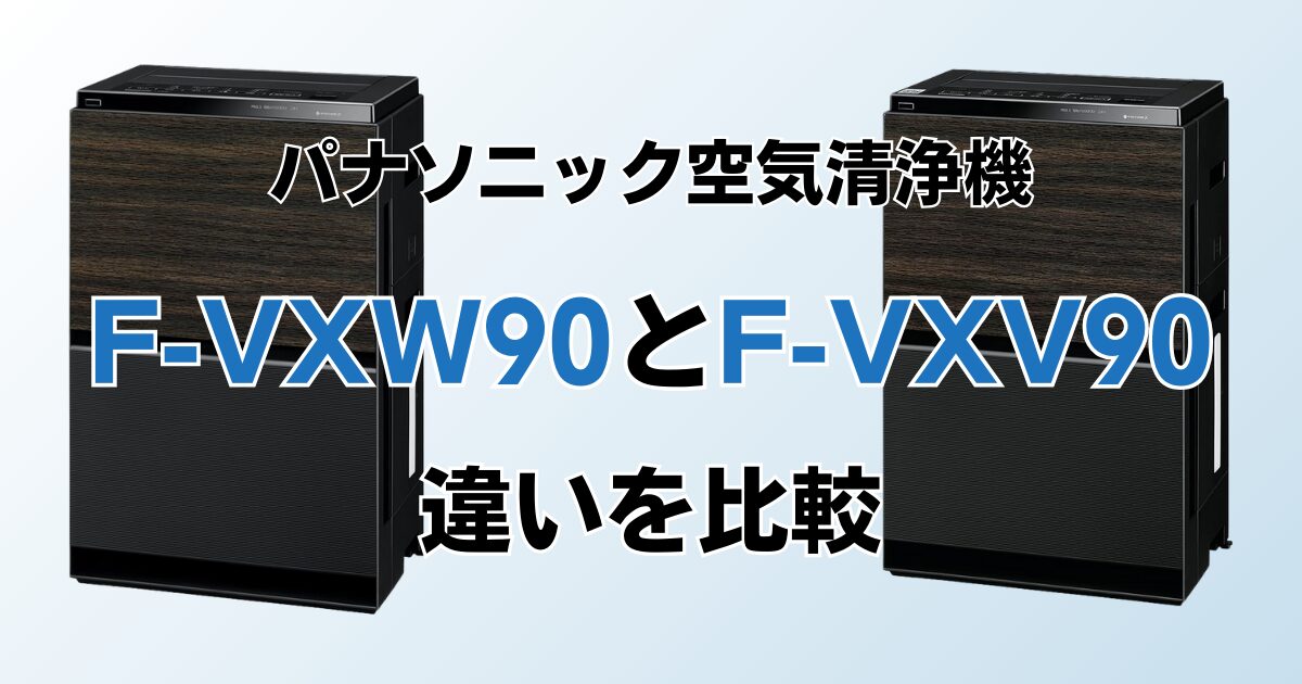 空気清浄機 パナソニック F-VXV90-W [加湿空気清浄機（ホワイト 