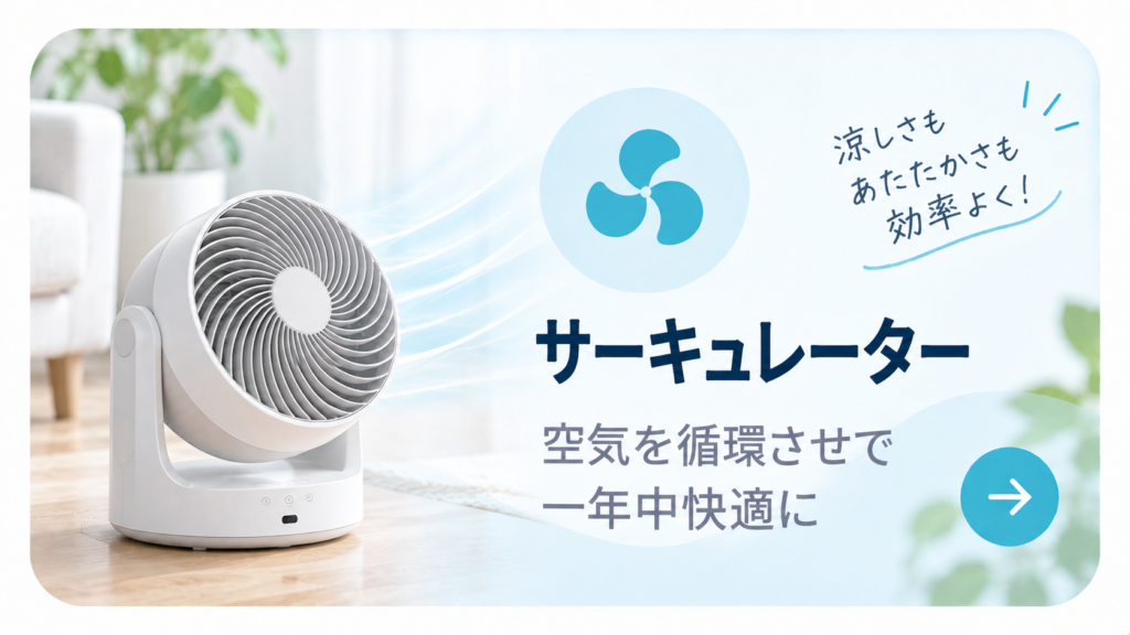 空気すっきりナビ_サーキュレーター
