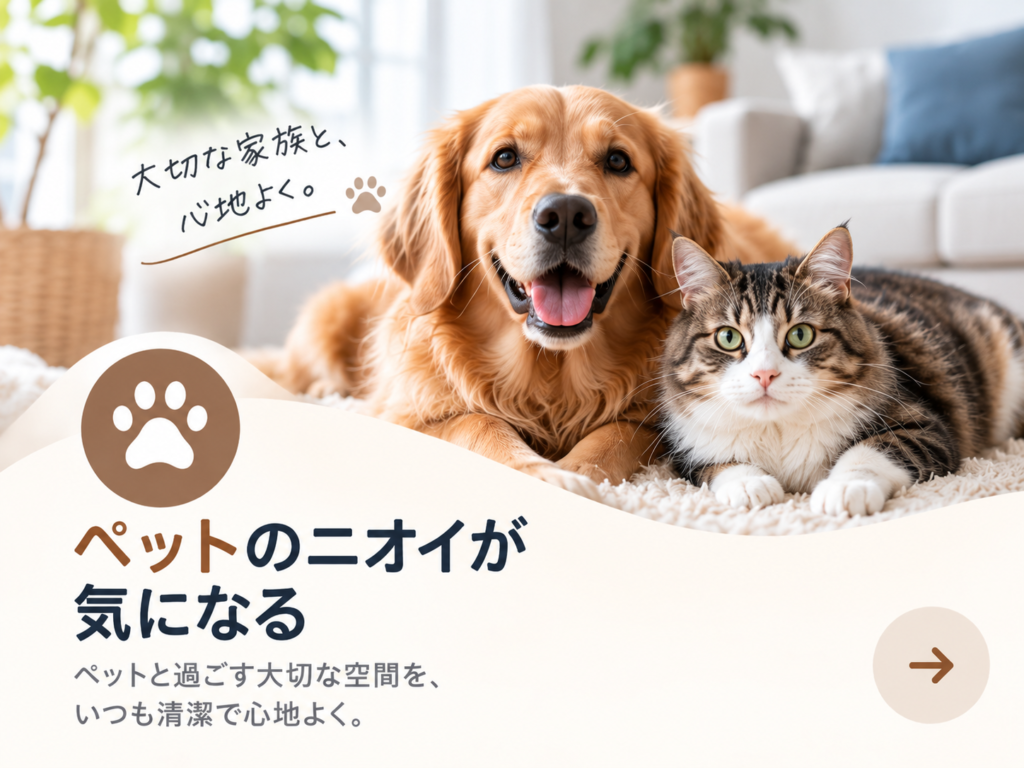 空気すっきりナビ_ペット